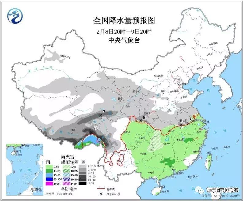 重头戏！大范围雨雪即将来“拜年”了