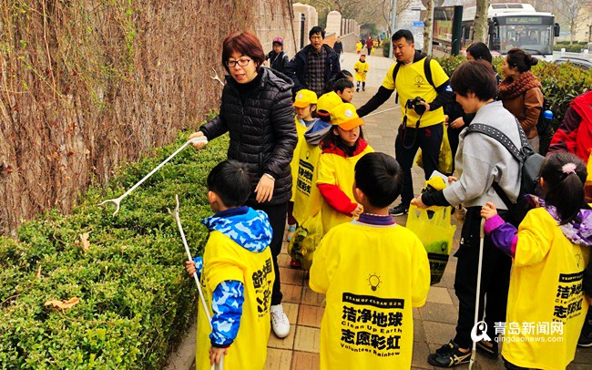 爱护环境从我做起 基隆路小学小朋友变身环保小