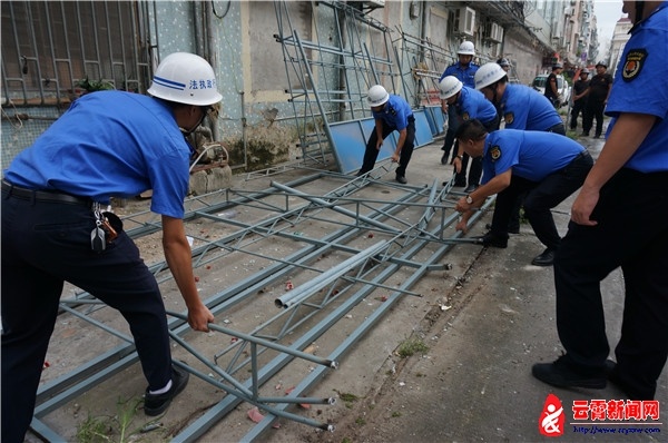 漳州云霄：消除校园安全隐患违建 净化校园周边环境