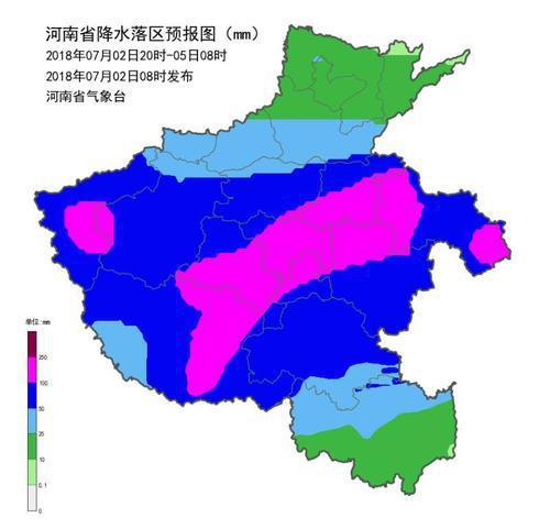 3日到7日河南将出现两次强降水天气 注意出行安全