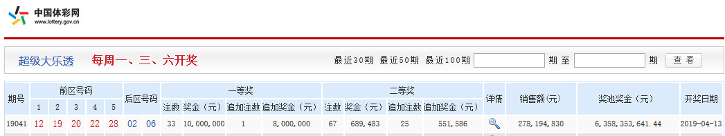 奖金3亿！山东彩民喜提体彩大乐透一等奖！