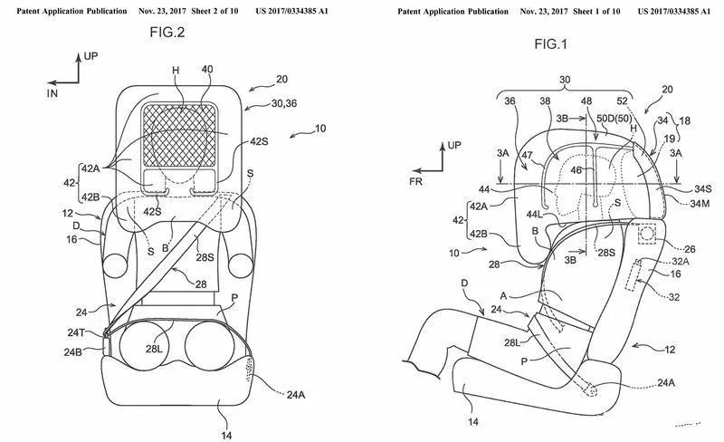 丰田最新专利：头盔式安全气囊降低事故伤亡率